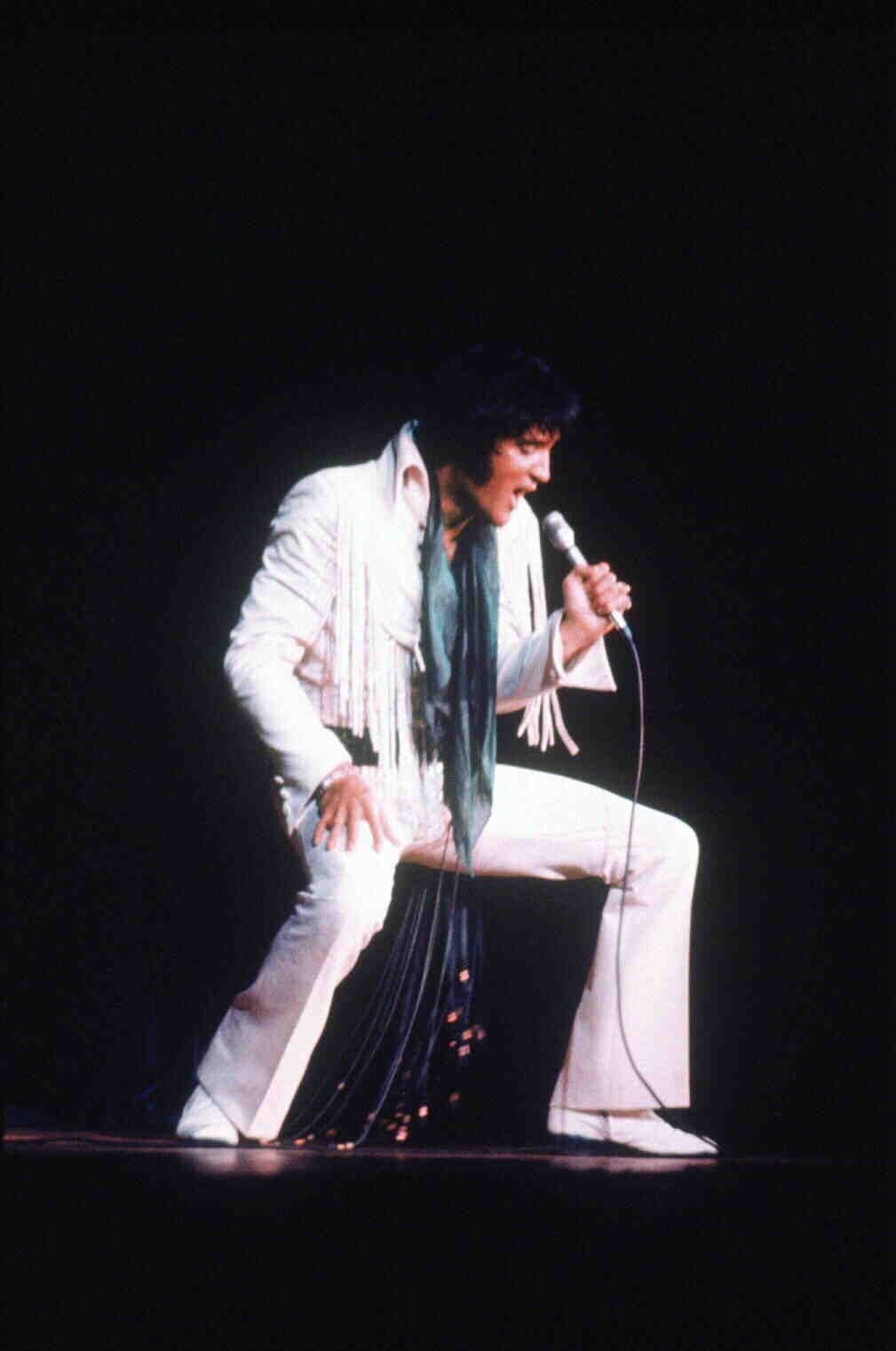 Elvis Presley Heeled Leather Jumpsuit Stage Boots The E.P. Shop